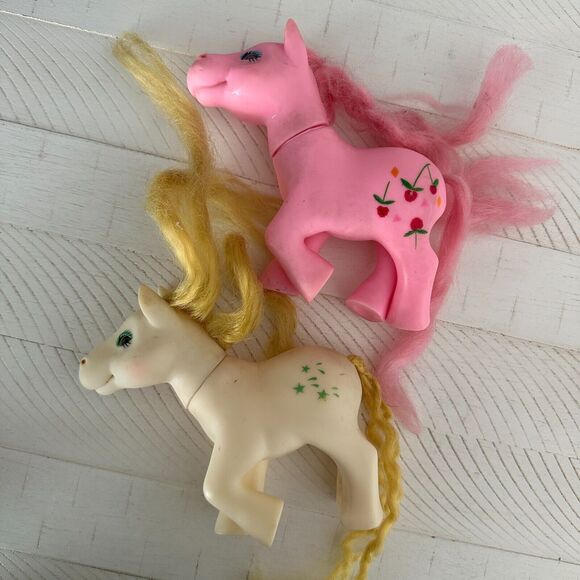 Vintage Toy Lot Gi-Go Pony Tootsie Pose Long Head, Cabbage Patch Kid Springsong - Picture 2 of 10